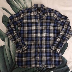 J. Crew | "Boy" Fit Flannel, Size 4